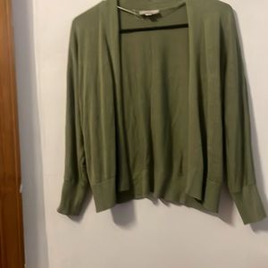 Small Green cardigan